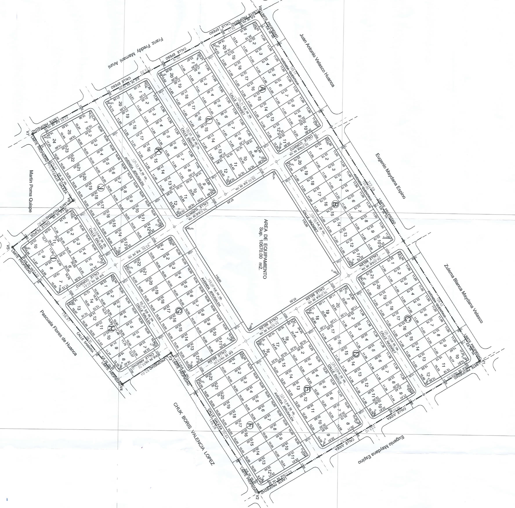 Plano de VILLA EDEN